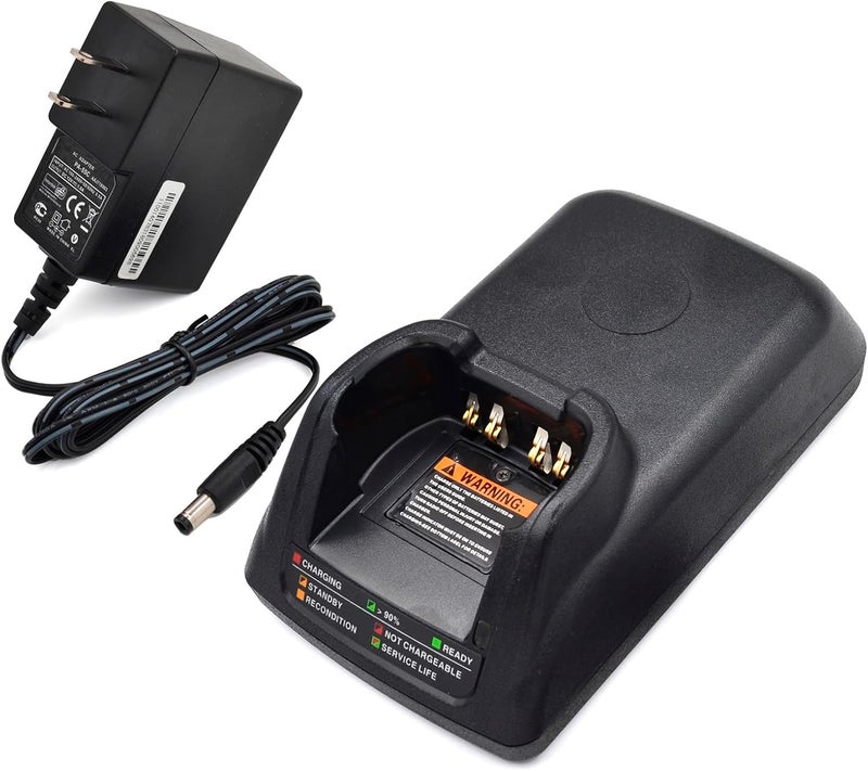 Kymate NNTN7079A NNTN7083 NNTN8863 Single Charger for Motorola Radios APX6000 APX7000 APX8000 APX6000XE APX7000XE APX8000XE SRX2000 Battery Charing NNTN9127 NNTN8930 NNTN7038 PMNN4485 PMNN4486 - Image 1